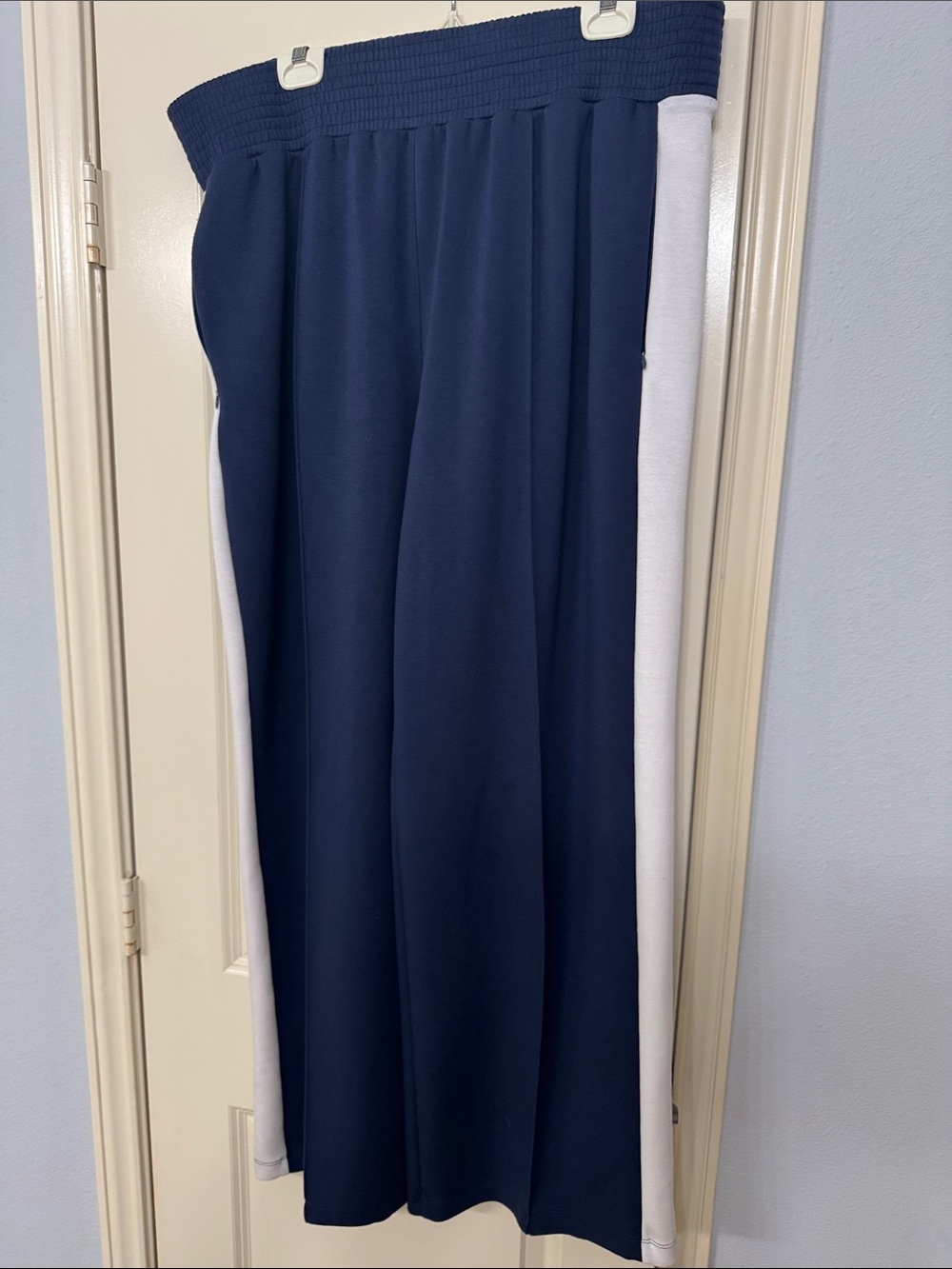 Stylus Navy Pants with White Side Stripe - XXL